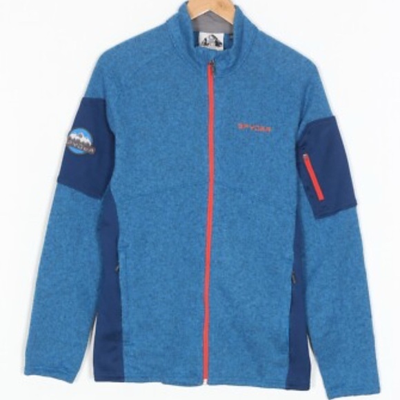 Spyder Blue and Navy Lightweight Jacket - Picture 1 of 5